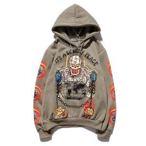 Supcable Kanye West X XXXTentacion It's A Lonely Place Hoodie Sweatshirt Medium